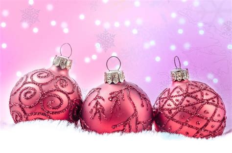 pink christmas desktop wallpaper